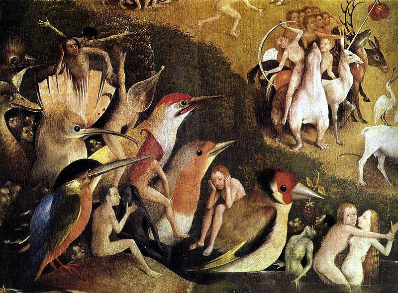 The Garden of Earthly Delights tryptich,, Hieronymus Bosch
